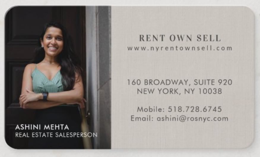 Ashini Mehta – Realtor