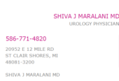 Dr. Shiva J. Maralani, MD